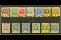 1912-20 SPECIMENS KGV Complete Set With "SPECIMEN" Overprints, SG 40s/52s, Fine Mint With Good Colour. Attractive Set. ( - Iles Caïmans