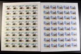 2005 50th Anniversary Of EUROPA Set (Scott 4540/43, SG 4895/98) In Superb Never Hinged Mint COMPLETE SHEETS OF FORTY STA - Sonstige & Ohne Zuordnung