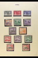 1937-1949 COMPLETE FINE MINT COLLECTION In Hingeless Mounts On Leaves, All Different, Inc 1938-51 Pictorials Set Inc 18p - Sonstige & Ohne Zuordnung