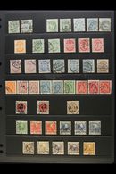 1882-1912 FINE USED COLLECTION A Most Useful Used Selection With Watermark, Perforation & Shade Variants, Neatly Present - Sonstige & Ohne Zuordnung