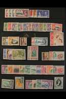 1935-1970 COMPLETE MINT COLLECTION On Stock Pages, All Different, Includes 1935 Jubilee Set, 1938-47 Set, 1948 Wedding S - Dominica (...-1978)