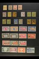REUNION 1885-1947 All Different Mint Collection Which Includes 1885-86 Imperfs With "R" Opts 5c On 40c, 5c On 30c, 5c On - Andere & Zonder Classificatie