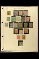 SENEGAL 1887-1944 Extensive All Different Mint And Used Collection, Generally Fine Condition. Note 1887 "15" On 20c "Com - Sonstige & Ohne Zuordnung