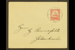 SOUTH WEST AFRICA 1908 (19 Oct) Cover Addressed To Germany, Bearing 1900 10pf (Michel 13) Tied By Scarce "OKOMBAHE" Cds  - Andere & Zonder Classificatie