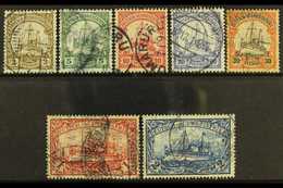 SOUTH WEST AFRICA 1906-19 Complete Set To 2m (Michel 24/30, SG 24/30), Fine Used. (7 Stamps) For More Images, Please Vis - Altri & Non Classificati