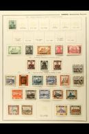 1920-34 MINT COLLECTION On Printed Pages. Includes 1920 (Jan-March) Range To 30pf, 1920 (March) 7½pf, 1920 (Apr) Range T - Andere & Zonder Classificatie