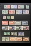 1912-52 FINE MINT COLLECTION Presented On A Pair Of Stock Pages. Includes 1912-24 Set To 1s, 1921-27 Set To 1s, 1925-32  - Gibraltar