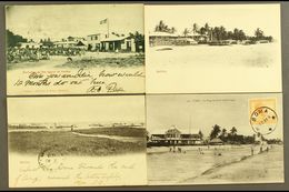 QUITTAH (KWITTA, Now KETA) - EARLY PICTURE POSTCARDS With An Used Monochrome PPC Of Quitta Beach; Two Early 1900's Used  - Gold Coast (...-1957)