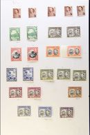 1938-50 Pictorial Complete Set (SG 152/63f) With Most Perf Types & Shades Inc 2s (x3) Etc. Very Fine Mint, Fresh. (40 St - Grenada (...-1974)