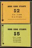 1965 BOOKLETS. $2 Orange-brown & $5 Yellow-green Complete Booklets, SG SB8/9, Never Hinged Mint. (2 Booklets) For More I - Other & Unclassified
