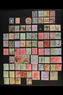 1854-1959 MINT & USED COLLECTION Very Busy Album Pages Full Of Better Stamps & Sets, We See 1854 Types ½a, 1a & 4a Used, - Andere & Zonder Classificatie