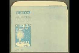 1945 BRITISH MILITARY FORCES CHRISTMAS AEROGRAMME (Kessler 194), With Attractive Pictorial Inner, Fine Unused.  For More - Other & Unclassified