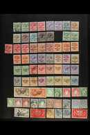 1922-53 MINT & USED COLLECTION Untidy Album Pages With A Number Of Better Stamps Seen, Includes First Ovpt Types Mostly  - Otros & Sin Clasificación