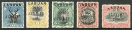 1896 Jubilee Set Less 1c (2c To 8c, SG 84/88) Fine Mint. Fresh And Attractive! (5 Stamps) For More Images, Please Visit  - Nordborneo (...-1963)