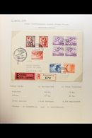 FLOWN COVERS COLLECTION 1946-85 Attractive All Different Collection Of First Flights, Special Flights, Balloon Flights A - Andere & Zonder Classificatie