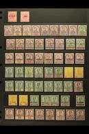 JOHORE 1884-1965 MINT COLLECTION On Stock Pages. Includes 1884-91 Ovpts On 2c X2 Types, 1891-94 Set, 1894 Surcharge Sets - Otros & Sin Clasificación