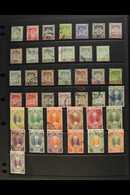 KELANTAN 1911-1963 FINE USED ALL DIFFERENT COLLECTION With 1911-15 Complete Set, 1921-28 Complete Set, 1928-35 $1 Blue,  - Andere & Zonder Classificatie