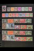 MALACCA 1953-1960 COMPLETE VERY FINE MINT RUN On A Stock Page, Complete SG 22/60, Inc 1954-57 QEII Set, 1957 & 1960-62 P - Andere & Zonder Classificatie