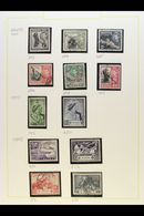 1937-84 FINE USED COLLECTION An All Different Collection On Album Pages Which Includes 1938-43 Set To 5s, 1948-53 Self G - Malte (...-1964)