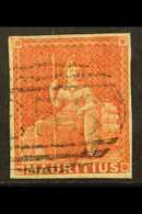 1858-62 6d Vermilion, SG 28, Very Fine Used With Light Neat "B53" Cancel, Four Margins, Fresh, Signed Richter. For More  - Maurice (...-1967)