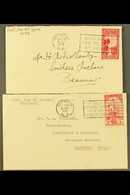 1932-3 Health Stamps FIRST DAY COVERS, Plain, Addressed Envelopes, SG 552, 553, Both With Clearly Dated, Slogan Cancels, - Otros & Sin Clasificación