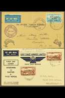 FIRST FLIGHT COVERS 1934-40 Group Incl. 1934 First Trans-Tasman With 7d Ovpt Franking, 1935 Gisborne To Napier Cover Wit - Andere & Zonder Classificatie