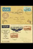 FIRST FLIGHT COVERS 1934-40 Group Incl. 1934 First Trans-Tasman With 7d Ovpt Franking, 1935 Gisborne To Napier Cover Wit - Otros & Sin Clasificación