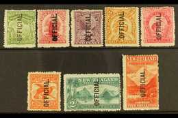 OFFICIALS 1907-11 Perf 14 Complete Basic Set From ½d To 5s, SG O59/O67, Mint, The 6d With Some Minor Toning To The Top P - Other & Unclassified