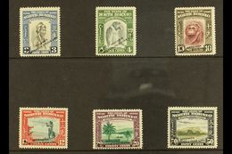 1939 PICTORIALS - COLOUR TRIALS Includes 6 Values To 50c Each With Small Punch Hole And Overprinted Waterlow & Sons Ltd  - Noord Borneo (...-1963)