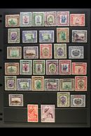 1945-63 COMPLETE FINE USED COLLECTION. A Complete Run From The 1945 British Military Administration "BMA" Opt'd Set To T - Nordborneo (...-1963)