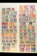 1925-1963 ATTRACTIVE COLLECTION On A Stock Page, Mint & Used, Inc 1935 Jubilee Set Mint Inc 1s With Unlisted Line Next T - Noord-Rhodesië (...-1963)