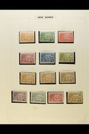 1925-1939 FINE MINT COLLECTION In Hingeless Mounts On Leaves, Inc 1925-27 Set To 5s Inc All Three 6d Shades, 1931 Air Op - Papoea-Nieuw-Guinea