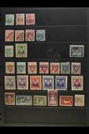 POSTAGE DUE PROVISIONALS 1918-19 Group Of Various Used Issues Of Poland Overprinted With Boxed "PORTO", Diagonal "PORTO" - Other & Unclassified