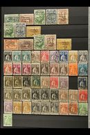 CAPE VERDE 1913-1973 COLLECTION On Stock Pages, Mint Or Used (often Both) Stamps, Inc 1914-16 Ceres Most Vals To 1E & 19 - Altri & Non Classificati