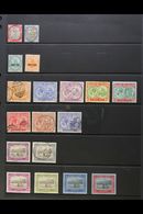 1903-1923 HIGH QUALITY All Different Mint Or Used Range - Note 1920-22 5s & 10s Very Fine Mint, 1923 Tercentenary 6d To  - St.Kitts-et-Nevis ( 1983-...)