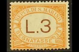 POSTAGE DUE 1925-39 3L Orange, Mi 25, SG D123, Never Hinged Mint For More Images, Please Visit Http://www.sandafayre.com - Andere & Zonder Classificatie