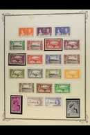 1937-62 MINT COLLECTION Presented On A Pair Of "Scott" Pages. Includes KGVI Pictorial Set To 10s (1½d Red & 2d Mauve Are - Sierra Leone (...-1960)