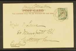 TRANSVAAL 1904 (19 Jul) Picture Postcard Addressed To England, Bearing ½d KEVII Tied By The Scarce "BERTRAMS T.S.C. JOHA - Unclassified