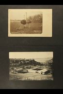 TRANSVAAL INTER PROVINCIALS 1910-12 A Collection Of Monochrome PICTURE POSTCARDS Mostly Addressed To Jersey Bearing Tran - Ohne Zuordnung