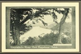 POSTAL STATIONERY 1934 ½d Picture Postcard With View No.20 Of Port Shepstone, H&G 16, Uprated With ½d To 1d Rate, Used I - Unclassified