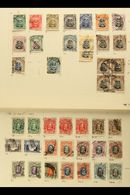 1924-53 USED COLLECTION On Album Pages. Includes 1924 8d, 1s 6d X2, 2s X6 (incl. A Block Of Four), 2s 6d And 5s, 1931-37 - Südrhodesien (...-1964)