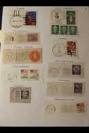 POSTMARKS COLLECTION "M" & "N" STATES - SIX VOLUME COLLECTION Featuring Cancellations On Stamps Of All Periods And Incl. - Andere & Zonder Classificatie