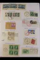 POSTMARKS COLLECTION "R" To "W" STATES In FIVE VOLUMES Containing Cancellations On Stamps Of Various Denominations From  - Altri & Non Classificati