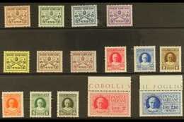 1929 Complete Definitive Set, Sass S 2, G 1/13 & Express 2L & 2L50, SG E14/15, Never Hinged Mint (15 Stamps)   For More  - Autres & Non Classés