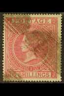 1867-83 5s Rose Plate 1, SG 126, Used With Roller Cancel, One Short Perf, Nice Colour, Cat £675. For More Images, Please - Otros & Sin Clasificación