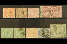TELEGRAPH STAMPS 1876-81 Mint And Used Selection Comprising ½d "SPECIMEN" Mint, 1d Used, 3d Mint Plus A Cds Vertical Pai - Andere & Zonder Classificatie