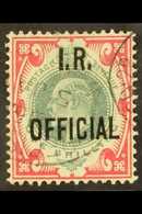 OFFICIALS INLAND REVENUE. 1902-04 1s Dull Green & Carmine, SG O24, Very Fine Used For More Images, Please Visit Http://w - Non Classés