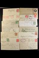 INTERESTING COVERS AND CARDS COLLECTION Including Some Unused And Used Postal Stationery Items. Note WWI Censored And Fi - Zonder Classificatie