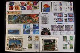 1982-2008 "BENHAM SILK" COVERS & CARDS COLLECTION. A Delightful Collection Of First Day Cancelled, Benham "Silk" Covers  - FDC