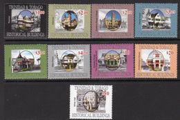 Trinidad And Tobago 2007 Historic Buildings Set Of 9, MNH, SG 1125/33 - Trinidad & Tobago (1962-...)